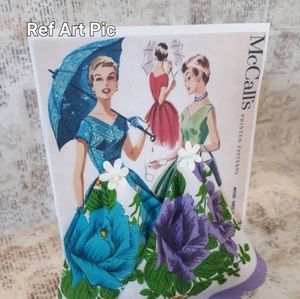 New Set of 5 Vintage design Handkerchief